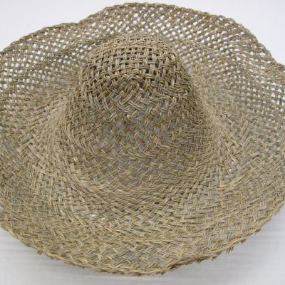 Seagrass capeline coarsely woven