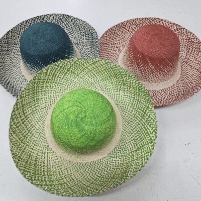 Raffia  coloured capeline