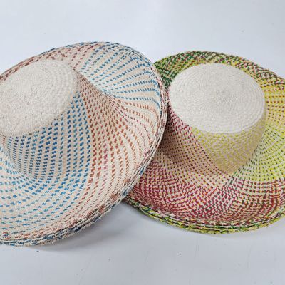 Raffia multi coloured