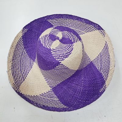 Raffia print Capeline