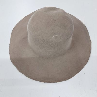 Midden grijs wol capeline