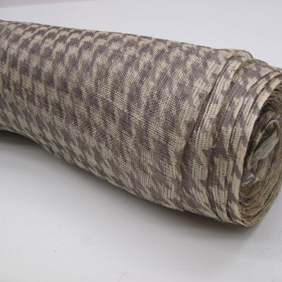 sinamay print pied du poule 20039