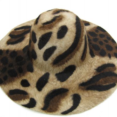 velours capeline print single side fanatasie dierenprint 40044